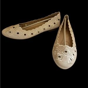 Women’s Designer Beige Fashion Flats